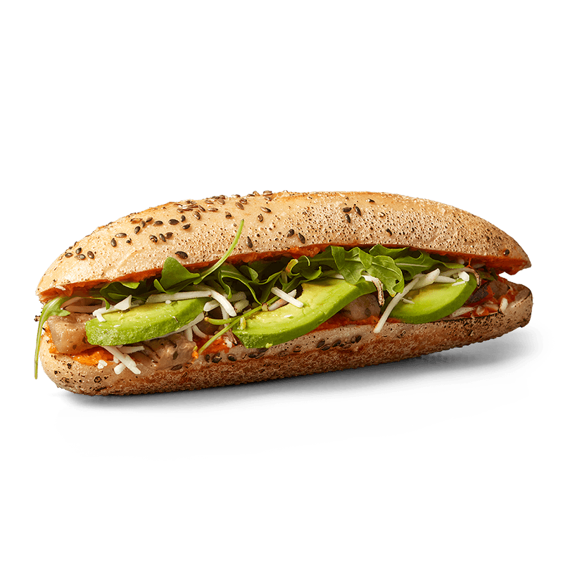 Crispy Baguette Avocado & Sweet Paprika (vegan)