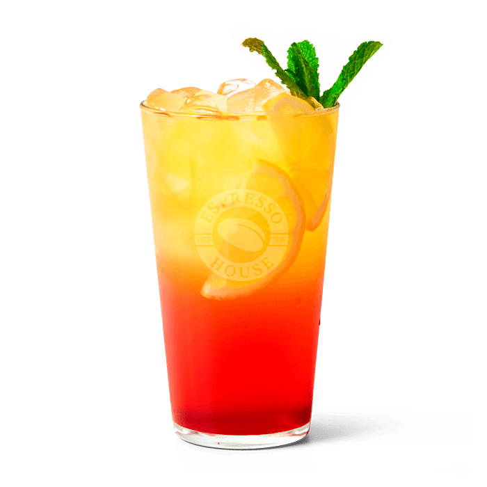 Iced Tea Erdbeer & Zitrone