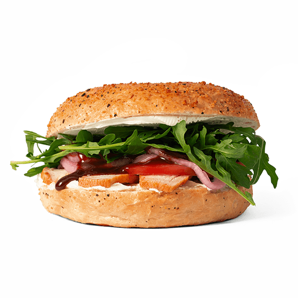 Chicken BBQ Bagel
