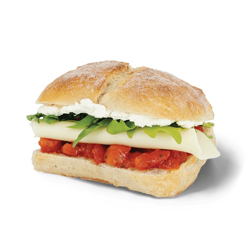 Sourdough Roll Bruschetta & Cream Cheese