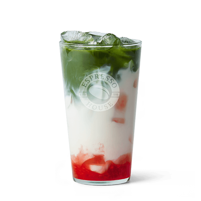 Iced Strawberry Matcha