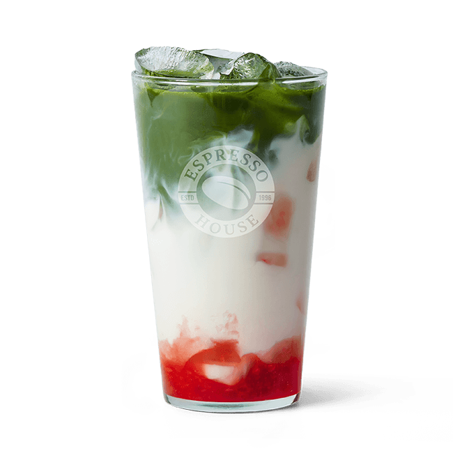 Iced Strawberry Matcha